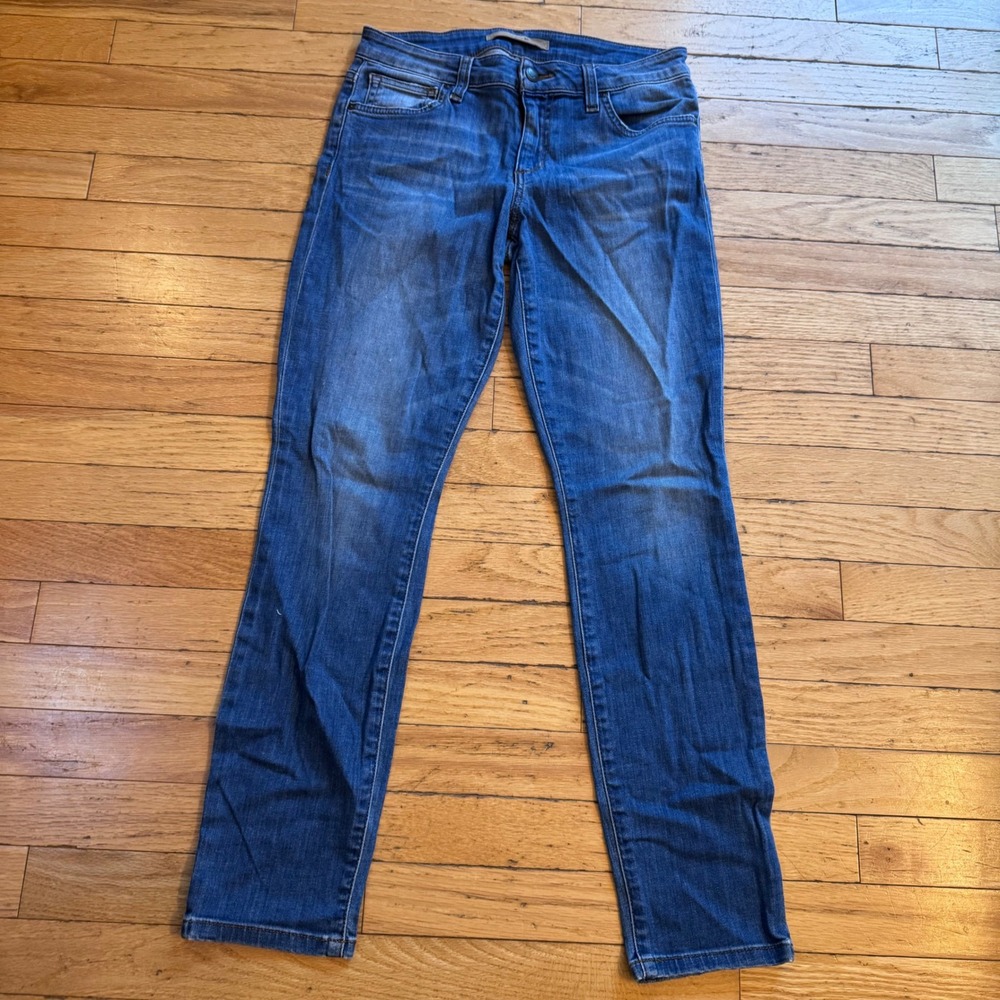 Joes Jeans Womens W27 Medium Wash Skinny Denim Blue Stretch Jeans